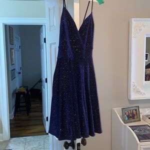 Blue Sparkly Dress